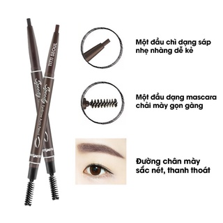 Chì Kẻ Chân Mày Peripera Speedy Eyebrow Auto Pencil