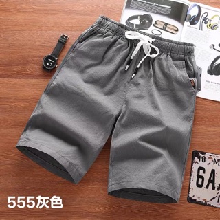 Quần đùi vải đũi nam (m-5XL)