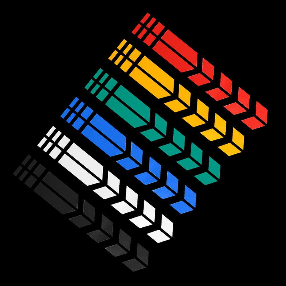 FENDER 1 Miếng Dán Phản Quang Cảnh Báo An Toàn Cho Xe Máy