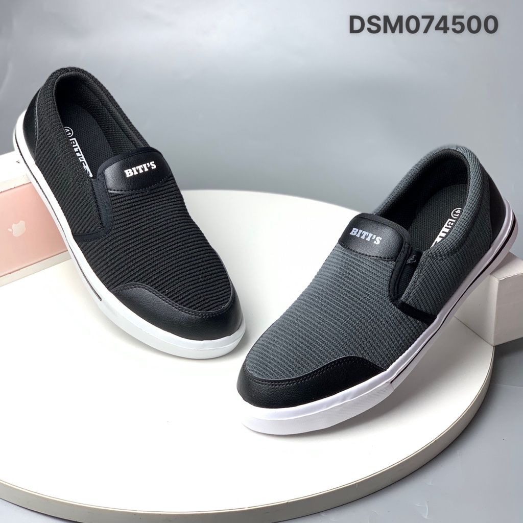 Giày thể thao nam BlTIS ❤️FREESHIP❤️ Giày lười slipon đi bộ quai lưới đế eva siêu nhẹ DSM074500
