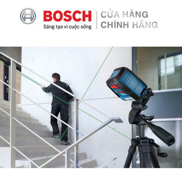 [HÀNG CHÍNH HÃNG] Máy Cân Mực Laser Bosch GLL 30 G Professional (Tia Xanh)