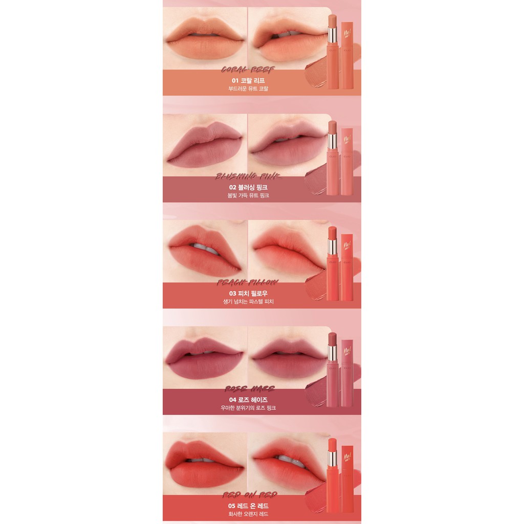 Son Clio Mad Matte Stain Lips 3.3g | BigBuy360 - bigbuy360.vn