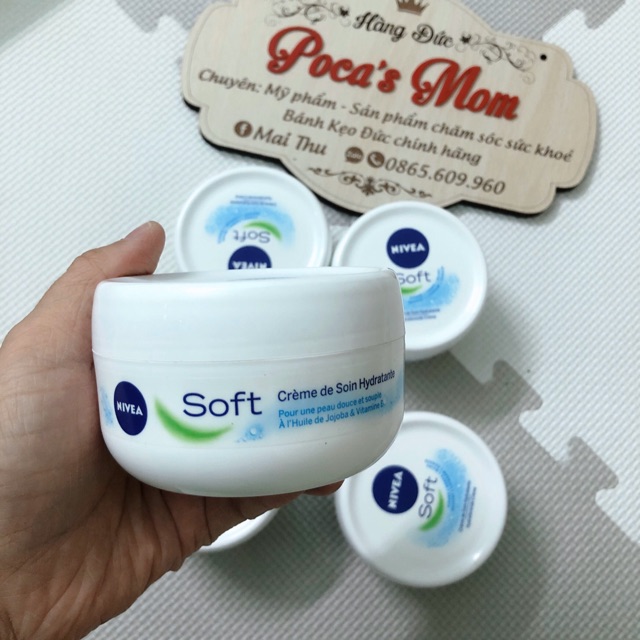 Kem dưỡng ẩm Nivea Soft
