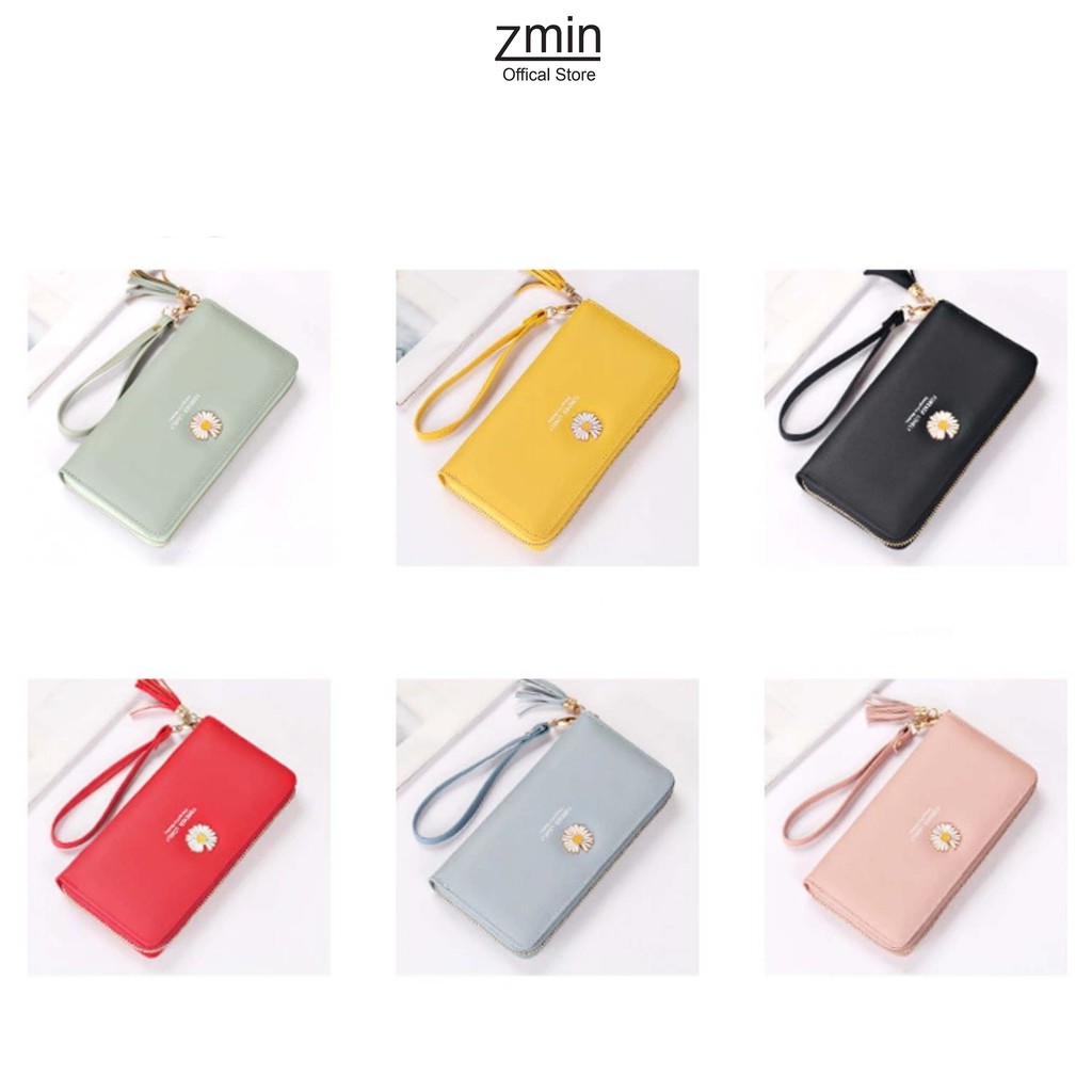 Ví cầm tay nữ Zmin, chất liệu cao cấp đựng vừa điện thoại - V010