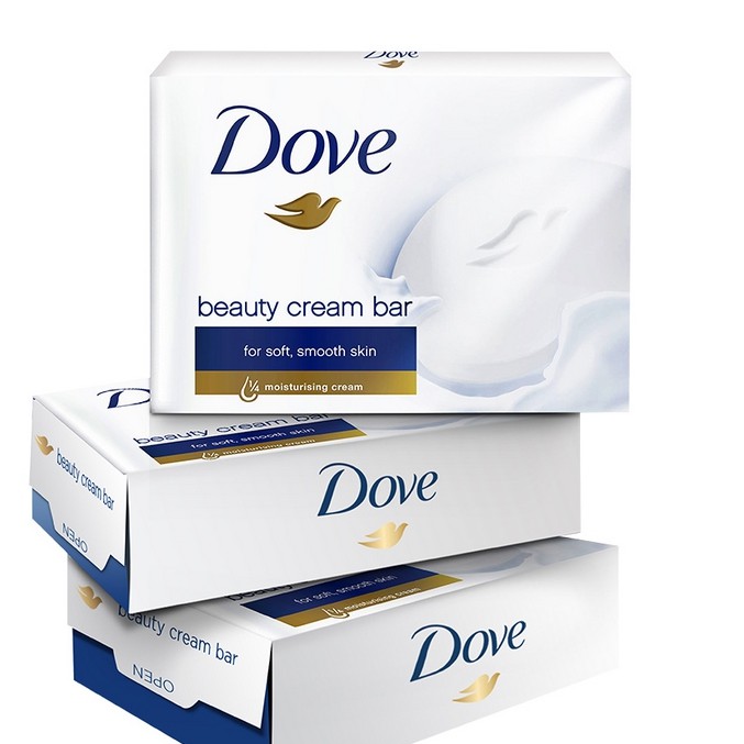 Xà bông cục Dove White Beauty Cream Mỹ 100gr