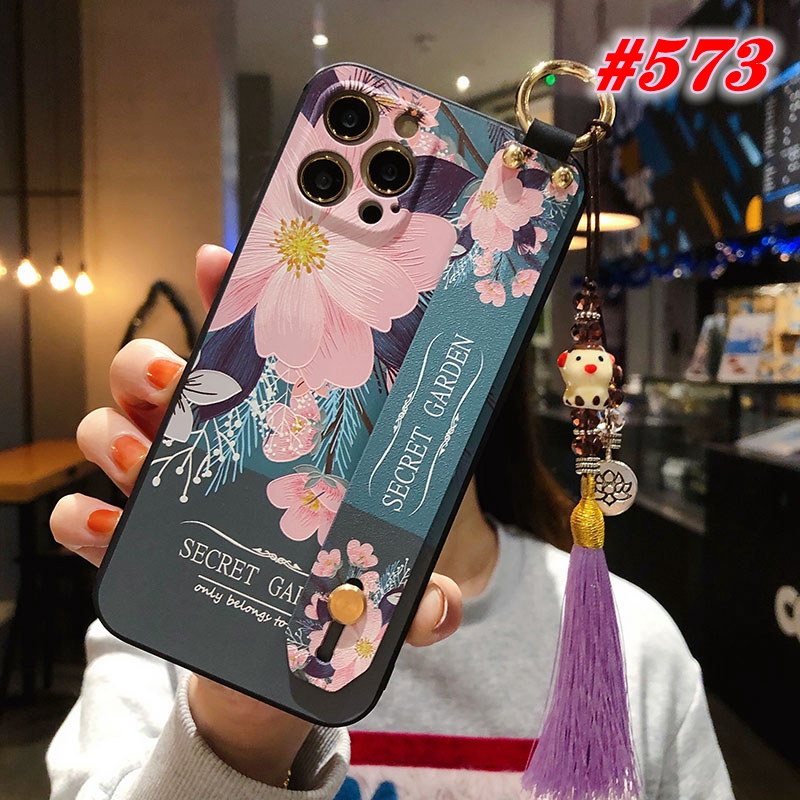 Ốp Điện Thoại Mềm Họa Tiết Khu Vườn Bí Mật Cổ Điển Có Dây Đeo Cho Redmi Note 7 8 9 Pro Max Xiaomi Mi Poco X2 X3 9tpro