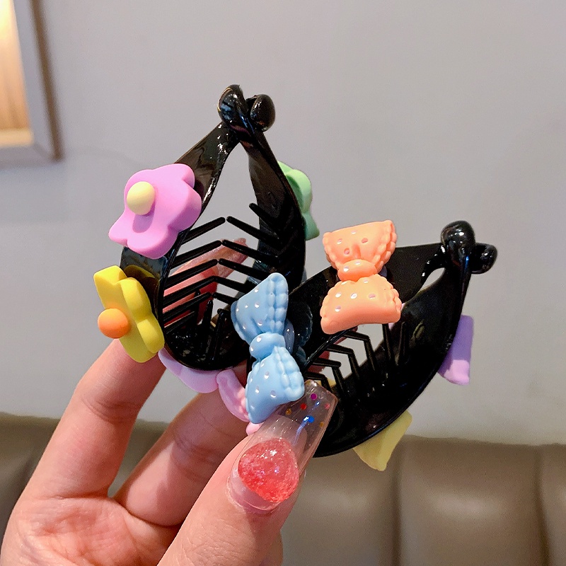 Kẹp Tóc Hình Hoạt Hình Dễ Thương Cho Bé Gái