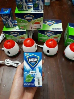 Đèn xông + tinh dầu đuổi muỗi