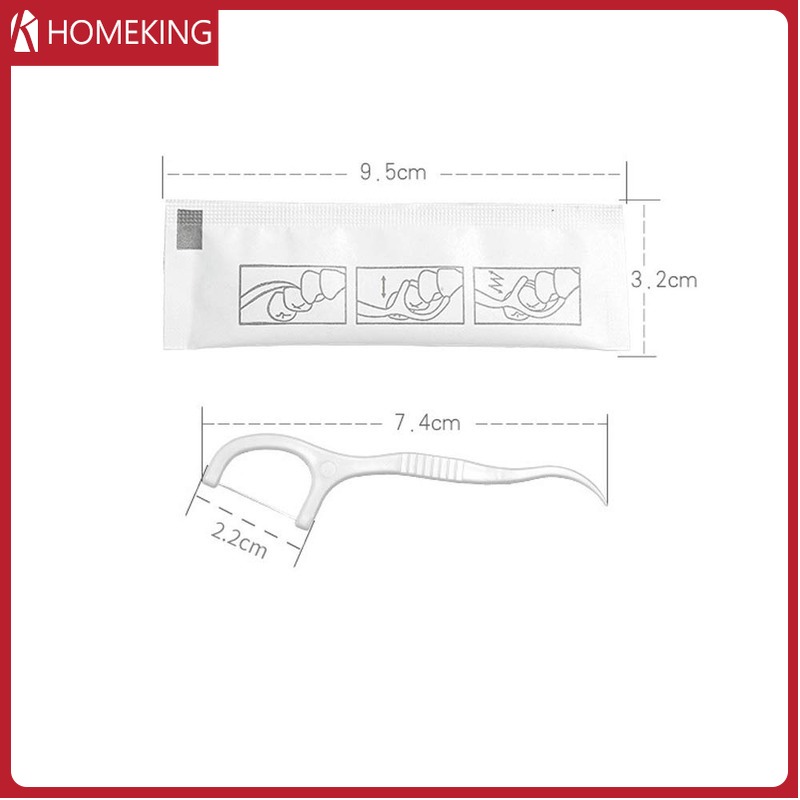 Chỉ nha khoa nhỏ, đóng gói riêng, tăm chăm sóc răng miệng bằng nhựa dùng một lần và bàn chải nha khoa.