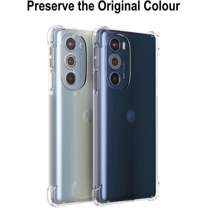 Ốp điện thoại TPU chống sốc Motorola Edge 30 Pro Crystal Clear Cover