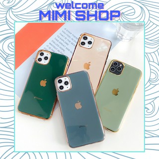 [FREESHIP 50K] Ốp lưng iphone LOGO TÁO VIỀN MẠ VÀNG 6s/6plus/6s plus/7/8/7 plus/8 plus/X/Xs/Xsmax - MiMi Shop