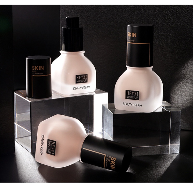 [Hàng mới về] Kem nền dạng lỏng BB HEYXI che khuyết điểm lì làm sáng màu da dưỡng ẩm