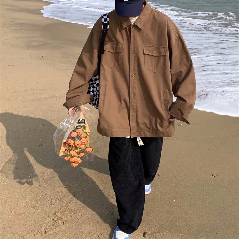 Áo Sơ Mi Tay Dài SON Form Rộng Phong Cách Ulzzang - Tuni store