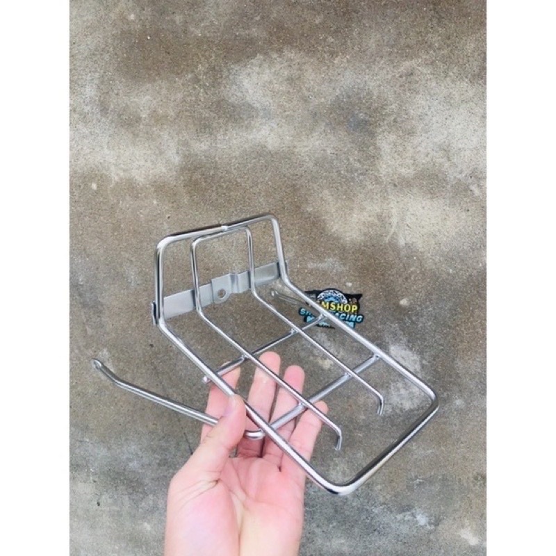 BaGa trước dream đỡ giỏ,trang trí xe hàng đẹp dày dặn.