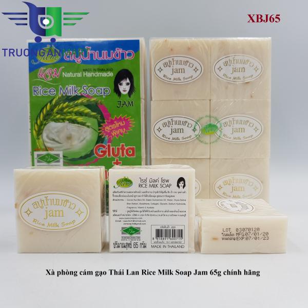 Xà Phòng Cám Gạo Thái Lan - Xà Bông Tẩy Tế Bào Da Chết Jam Rice Milk Soap Trắng Da Giảm Mụn Lưng