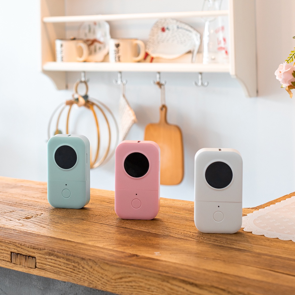 Chính hãng Máy In Nhiệt Mini in tem nhãn Phomemo D30, Q30, Q30s, Niimbot D11, D110, D101 kết nối không dây Bluetooth