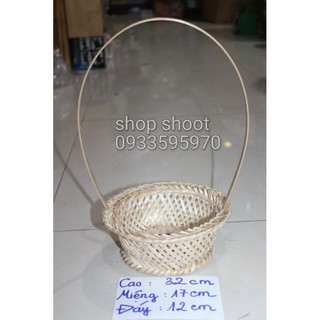 GIỎ CẮM HOA- GIỎ TRE