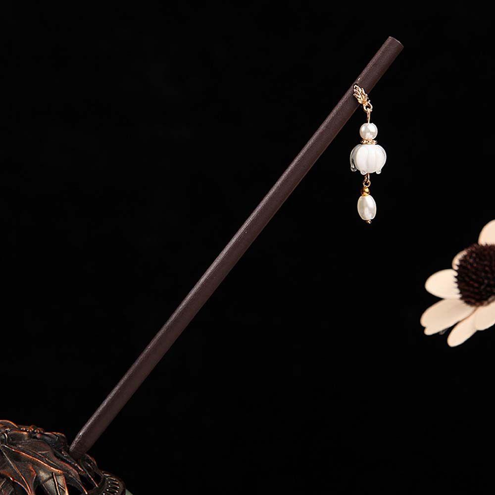 IVORY Trâm Gỗ Cài Tóc Phong Cách Trung Hoa Cổ Điển Cho Nữ