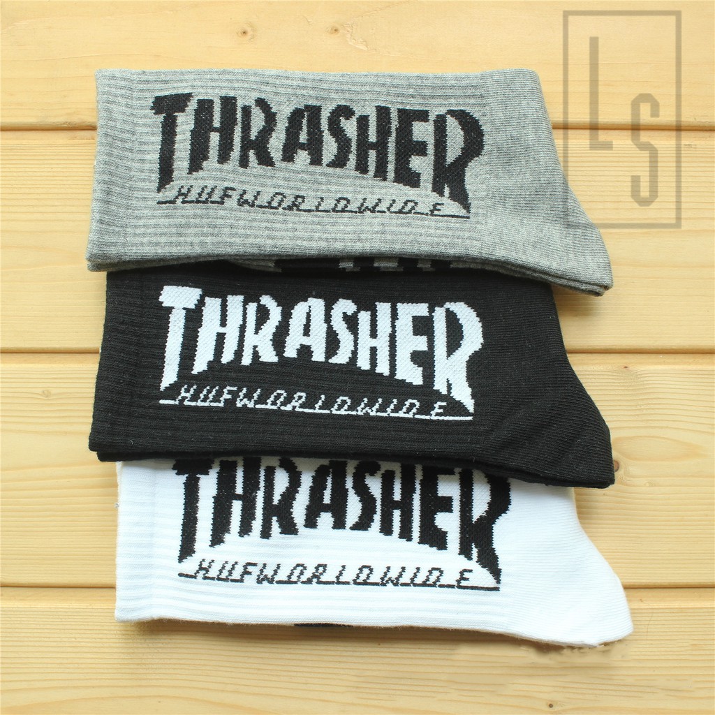 Tất vớ thrasher HUF cao cổ đẹp xuất sắc