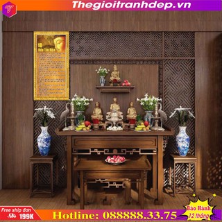 Tranh 10 điều tâm niệm, tranh phật giáo VST-36