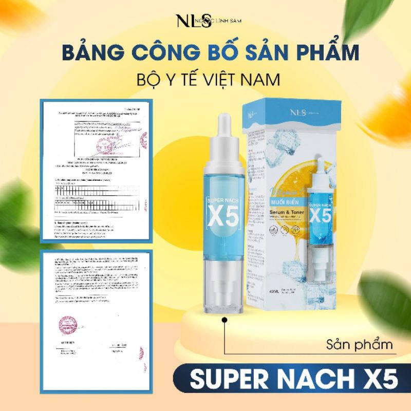 COMBO SUPER NÁCH X5 2IN1 Serum Nách,Toner Nách,Xịt Thơm Miệng Kiss Love NLS