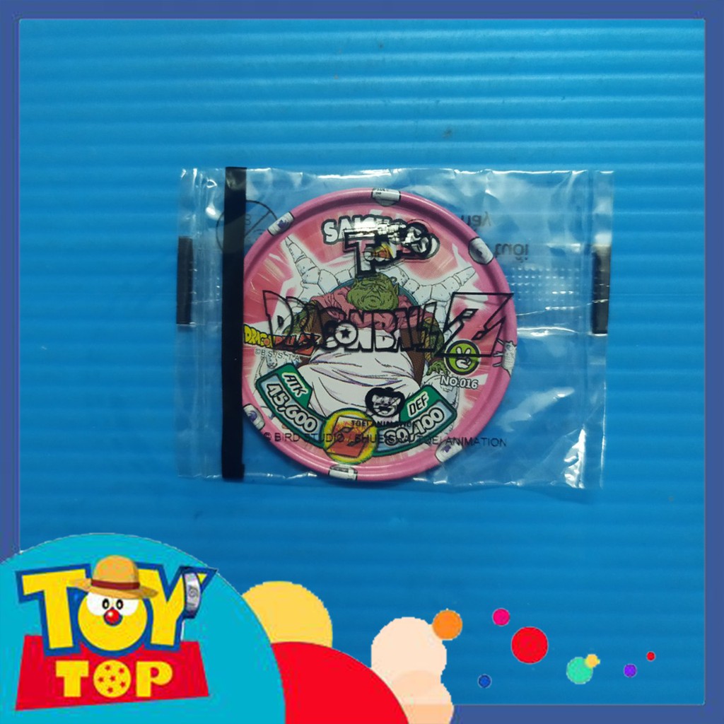Một thẻ] Thẻ bài Toonies Dragon Ball Z dạng xu thiếc leng keng - Thẻ đơn còn seal