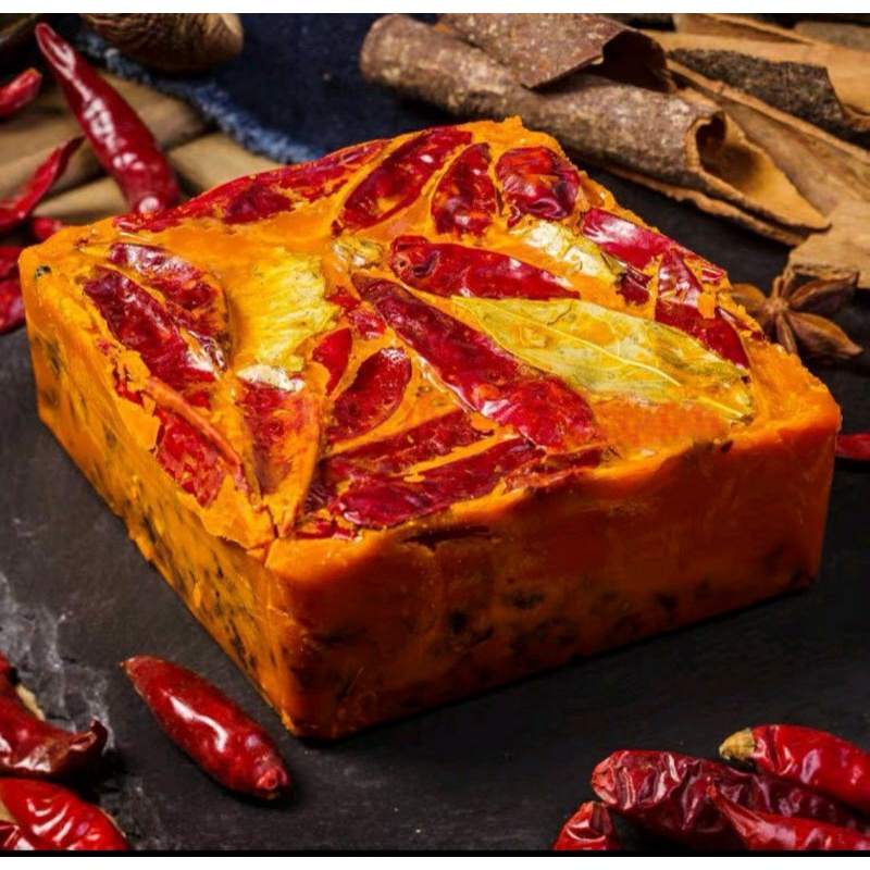 Gia vị lẩu cay trùng khánh tứ xuyên 500g( Cốt lẩu trùng khánh)