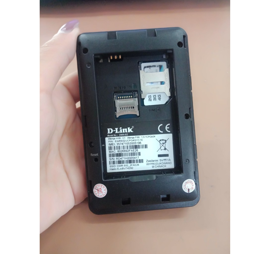 Bộ Phát Wifi 4G D-Link DWR-932 tốc độ 150Mbps. Hỗ trợ 10 user | BigBuy360 - bigbuy360.vn