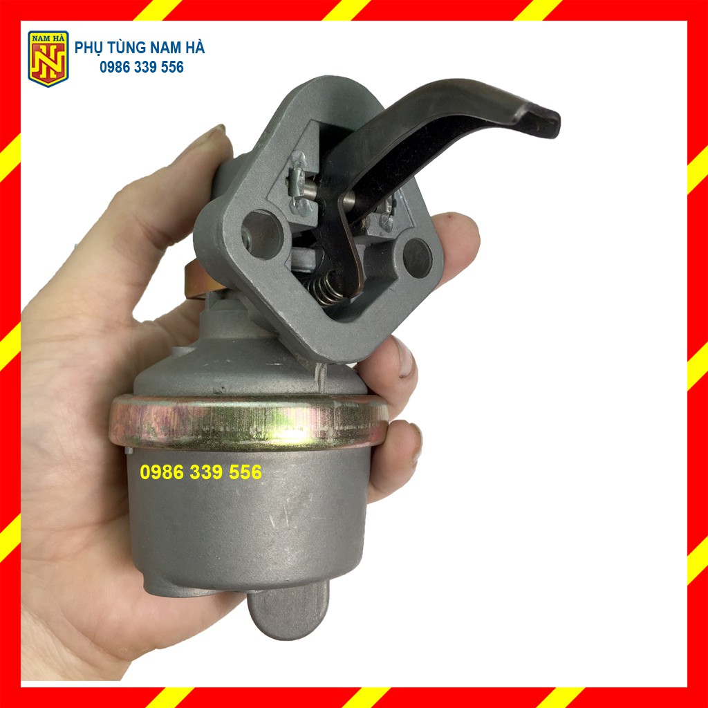 [Bơm tay nhiên liệu HyunDai] Bơm thấp áp cấp chuyển nhiên liệu cho ô tô máy xúc, máy ủi, máy công trình