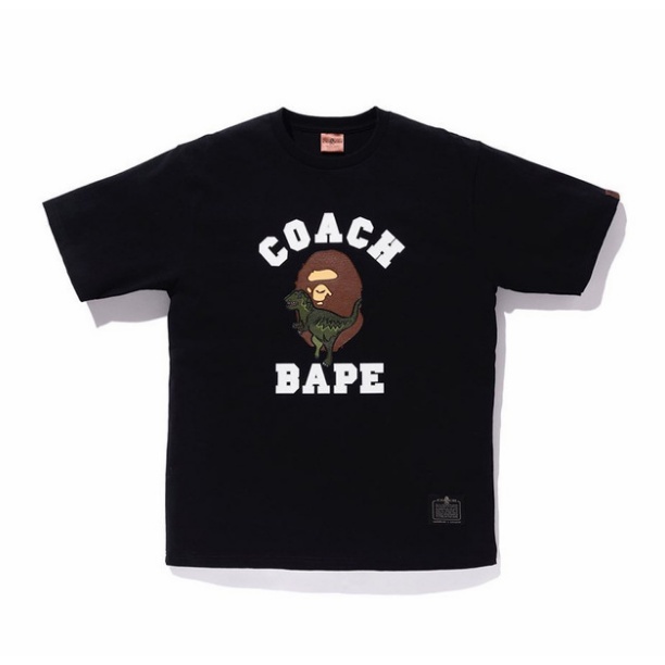 Áo thun BAPE cotton tay ngắn trẻ trung thời trang dành cho cả nam và nữ