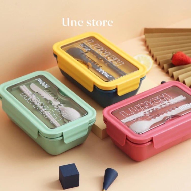 Set hộp bento tặng kèm túi giữ nhiệt