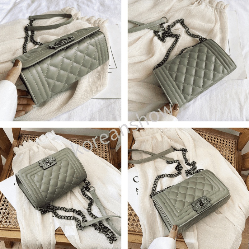 Túi Xách Nữ Túi Đeo Chéo Màu Đen Thời Trang Hàn Quốc Cho Nữ-77