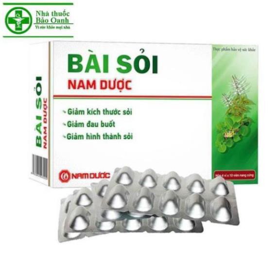 Bài sỏi Nam Dược - Sỏi thận, sỏi mật