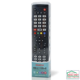 Điều khiển đa năng các loại smart tv huayu rm-l1120+x