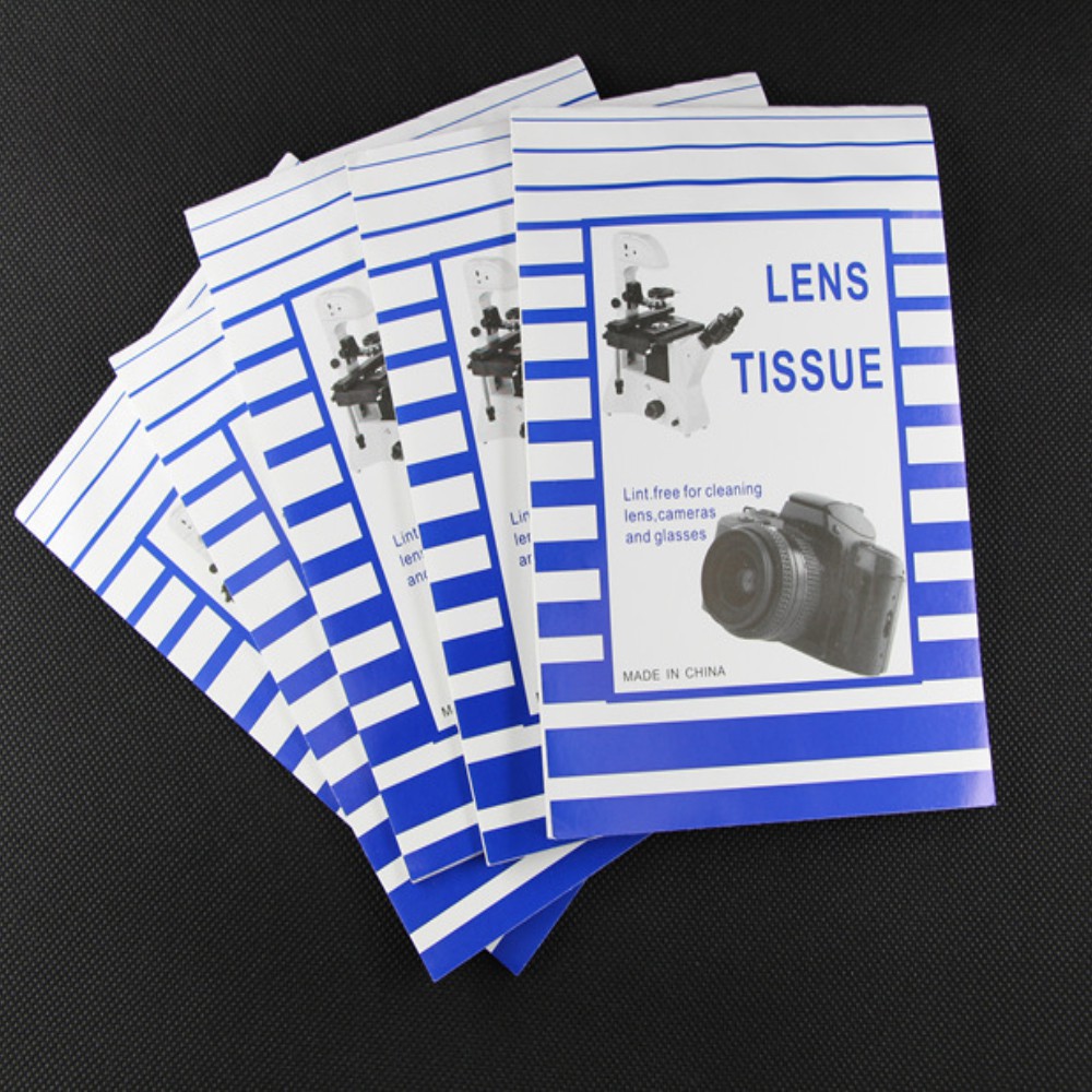 Giấy lau lens làm sạch ống kính chống trầy xước kích thước 10x15cm