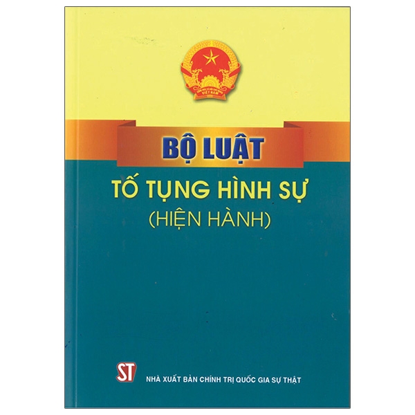 Sách Bộ Luật Tố Tụng Hình Sự (Hiện Hành)