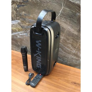 Loa Bluetooth W-King T9 công suất 80w tặng kèm 1 míc không dây