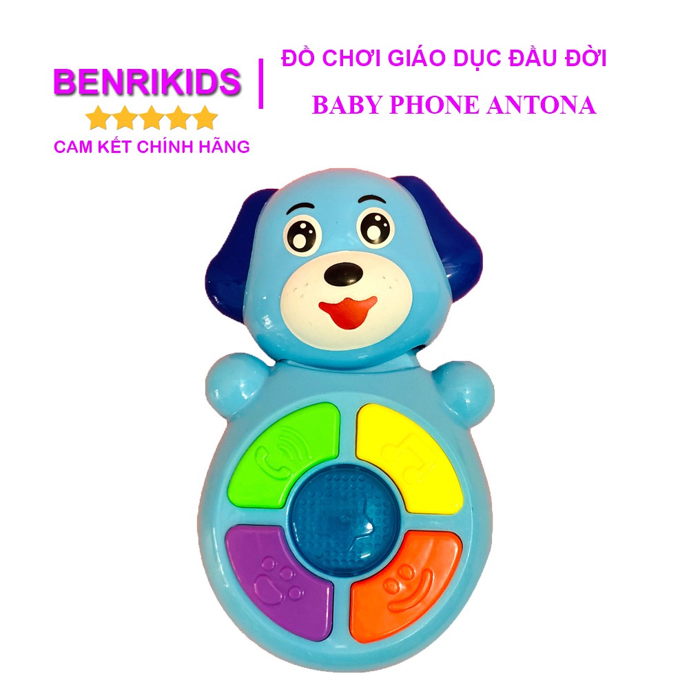 Đồ Chơi Điện Thoại Cầm Tay Baby Phone Biết Hát Antona Cho Trẻ Em Từ 6 Tháng Tuổi