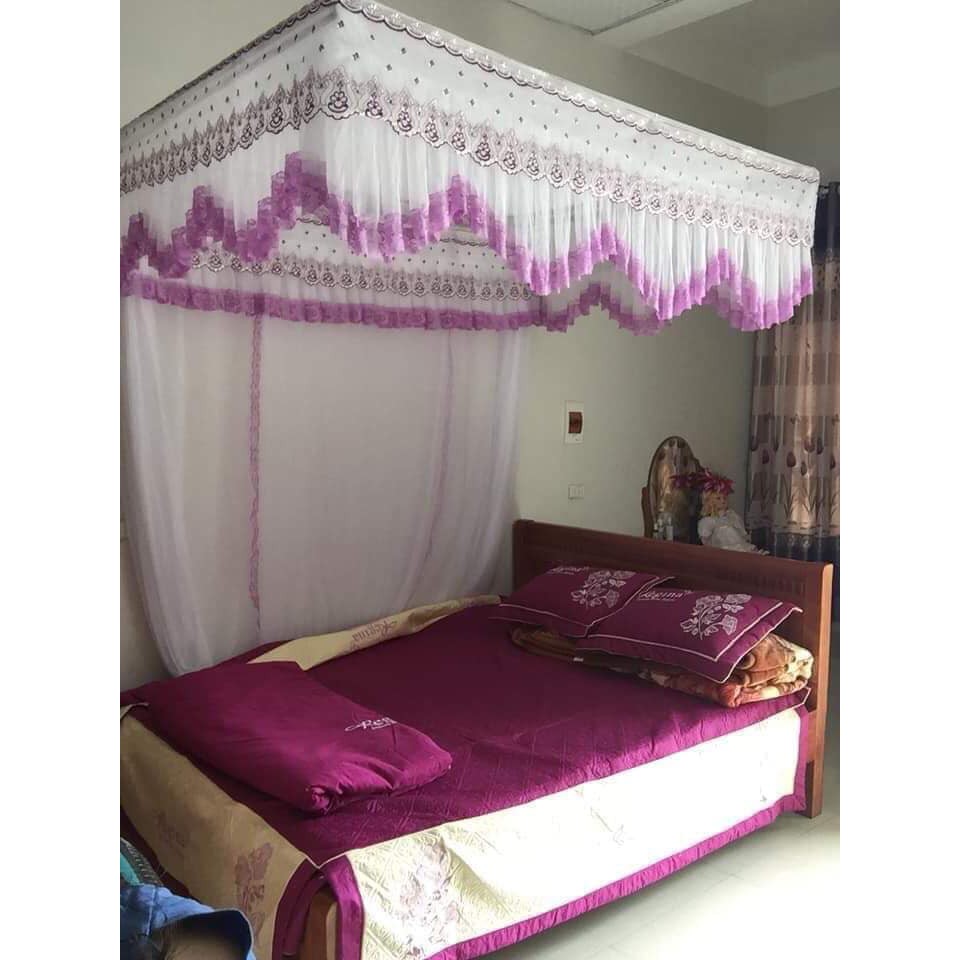 Khung màn vuông  m8x2m Khung màn cung đình