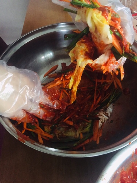 1kg Kim chi cải thảo Hàn Quốc nguyên cây lên men với bột ớt nk từ Hàn loại ngon