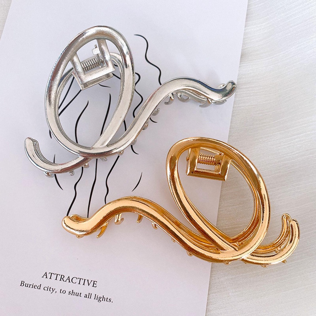 Kẹp Tóc Hình Cá Mập Lớn Bất Đối Xứng Thời Trang Mùa Hè Cho Nữ T7T9