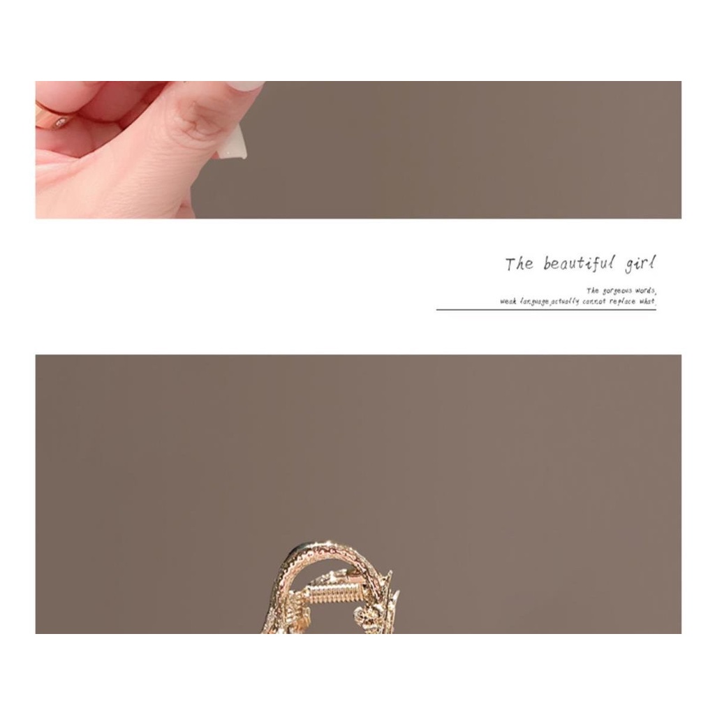 Kẹp Tóc Hình Cá Mập / Hoa Đào Cao Cấp Cỡ Lớn Thời Trang 2022 Cho Nữ