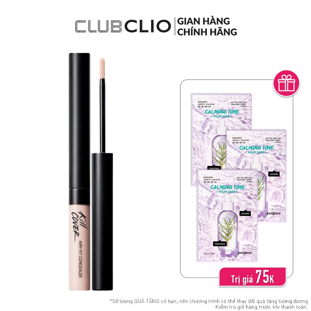 Kem Che Khuyết Điểm Clio Kill Cover Airy-Fit Concealer 3G