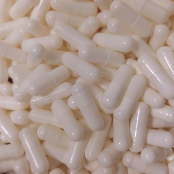 1000 vỏ nang rỗng,vỏ nang trắng sữa, size #0, viên nang cứng gelatin empty capsule
