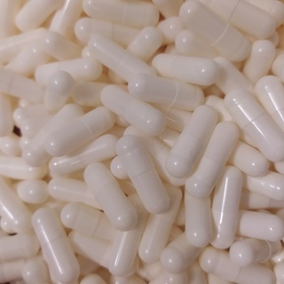 1000 vỏ nang rỗng, viên trắng sữa, size #0, gelatin empty capsule