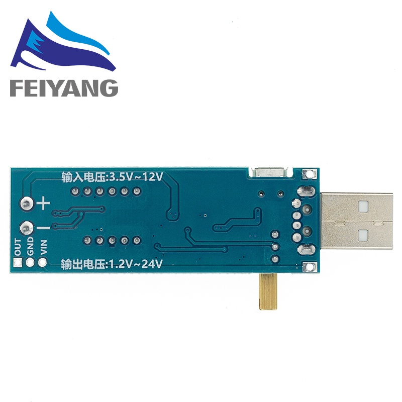 Mô Đun Tăng Áp DC-DC 5V - 3.5V / 12V DC 1.2V-24V