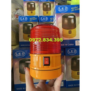 Đèn quay cảnh báo chạy bin đế nam châm