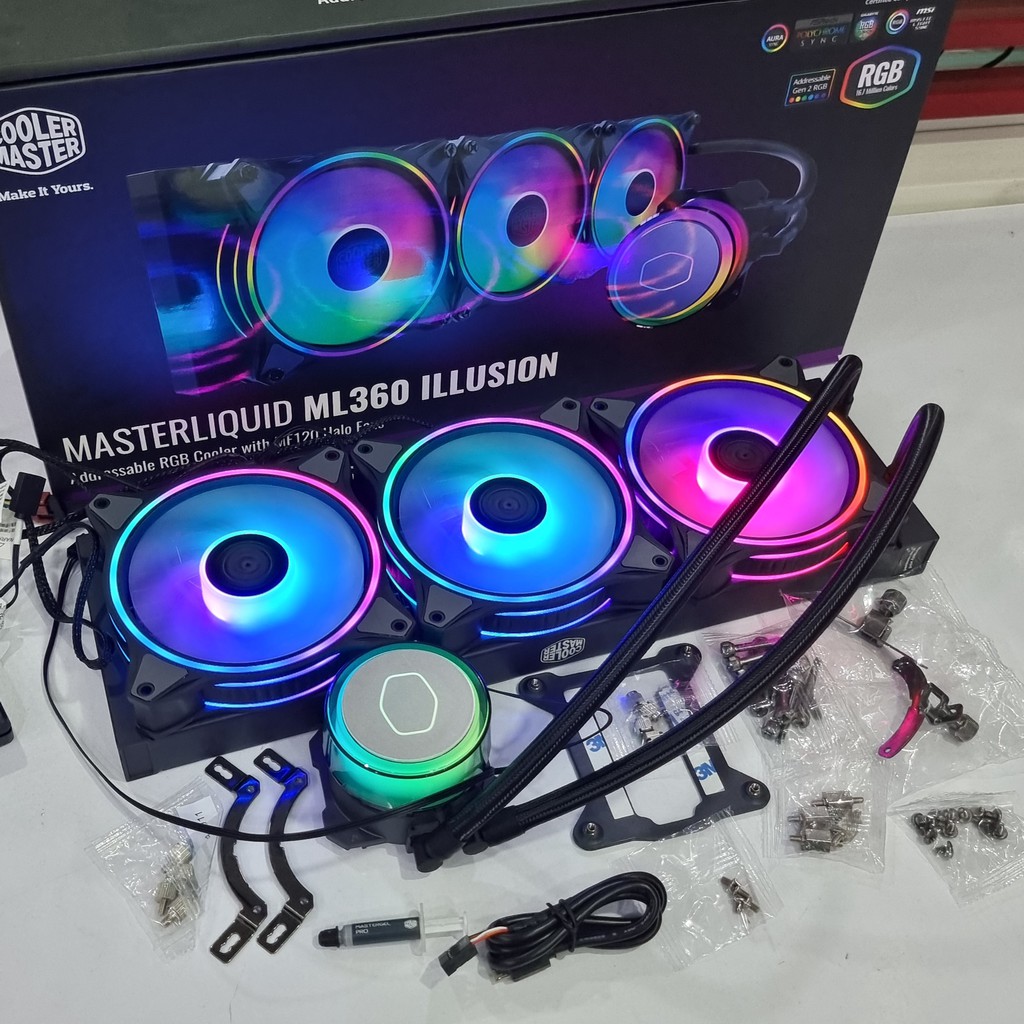 Tản nhiệt AIO COOLER MASTER MASTERLIQUID ML360 ILLUSION