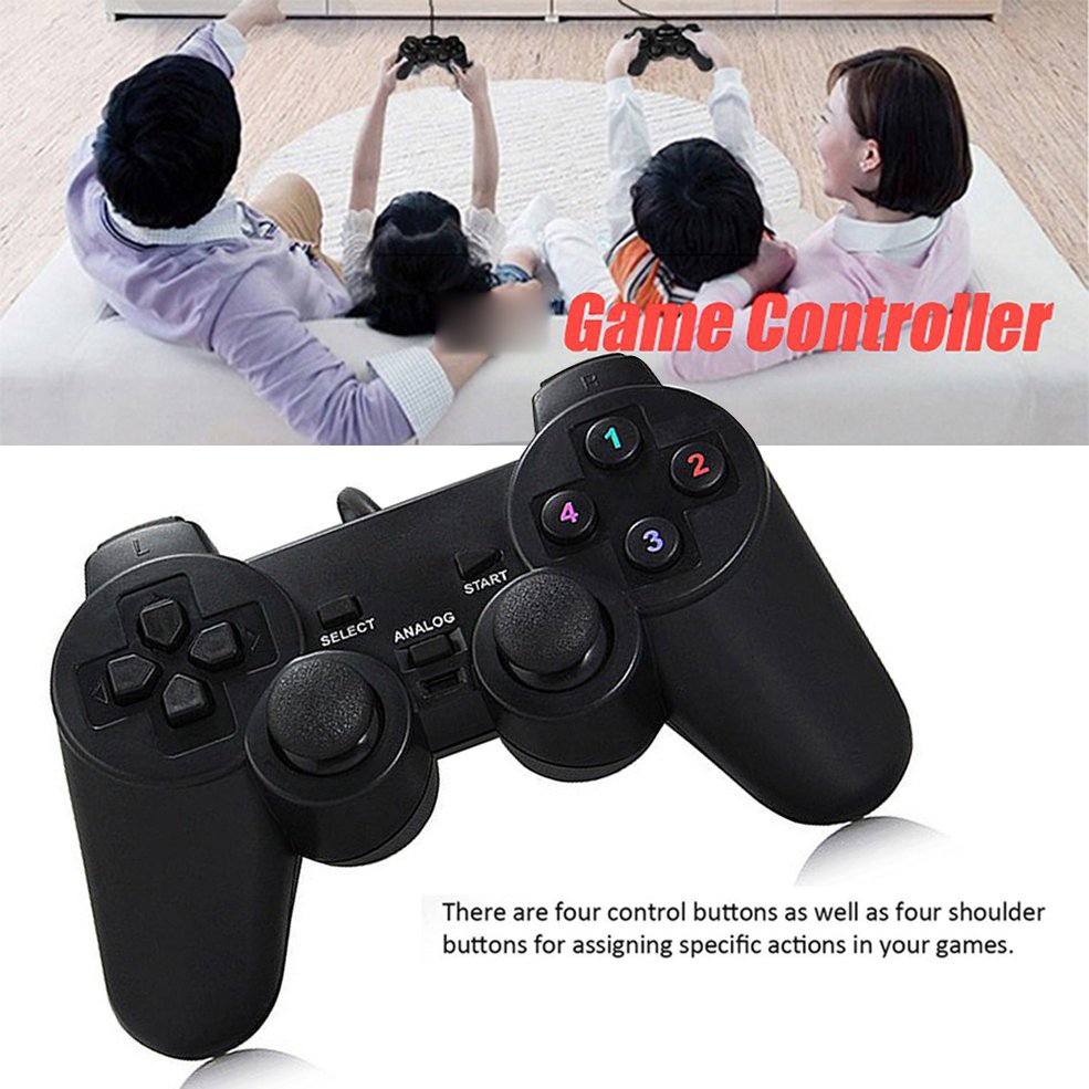 PLAYSTATION Tay Cầm Chơi Game Không Dây Usb 2.0 Cho Pc / Laptop