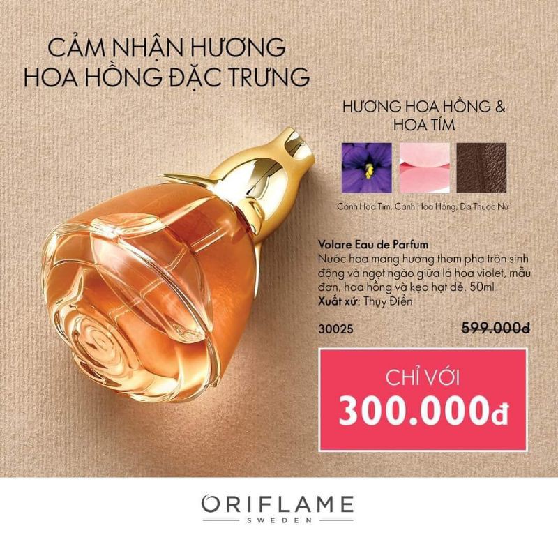 Nước hoa Hình Đóa Hồng